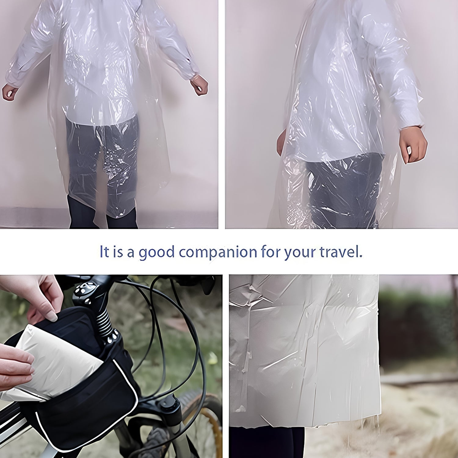 Raincoat Protect Body Arms Legs, Waterproof Reusable Rain Suit for Outdoor Accessory (1pc) Raincoat Protect Body Arms Legs, Waterproof Reusable Rain Suit for Outdoor Accessory (1pc)